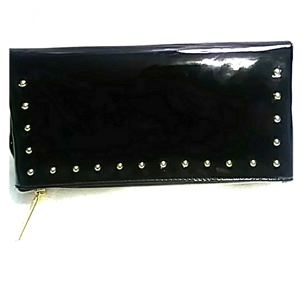 Black Estée Lauder foldable clutch
